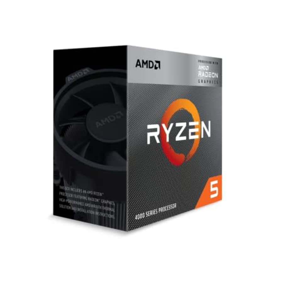 AMD Ryzen 5 4600G, 6-Core, 12-Thread Unlocked Desktop Processor with Wraith Stealth Cooler for $104