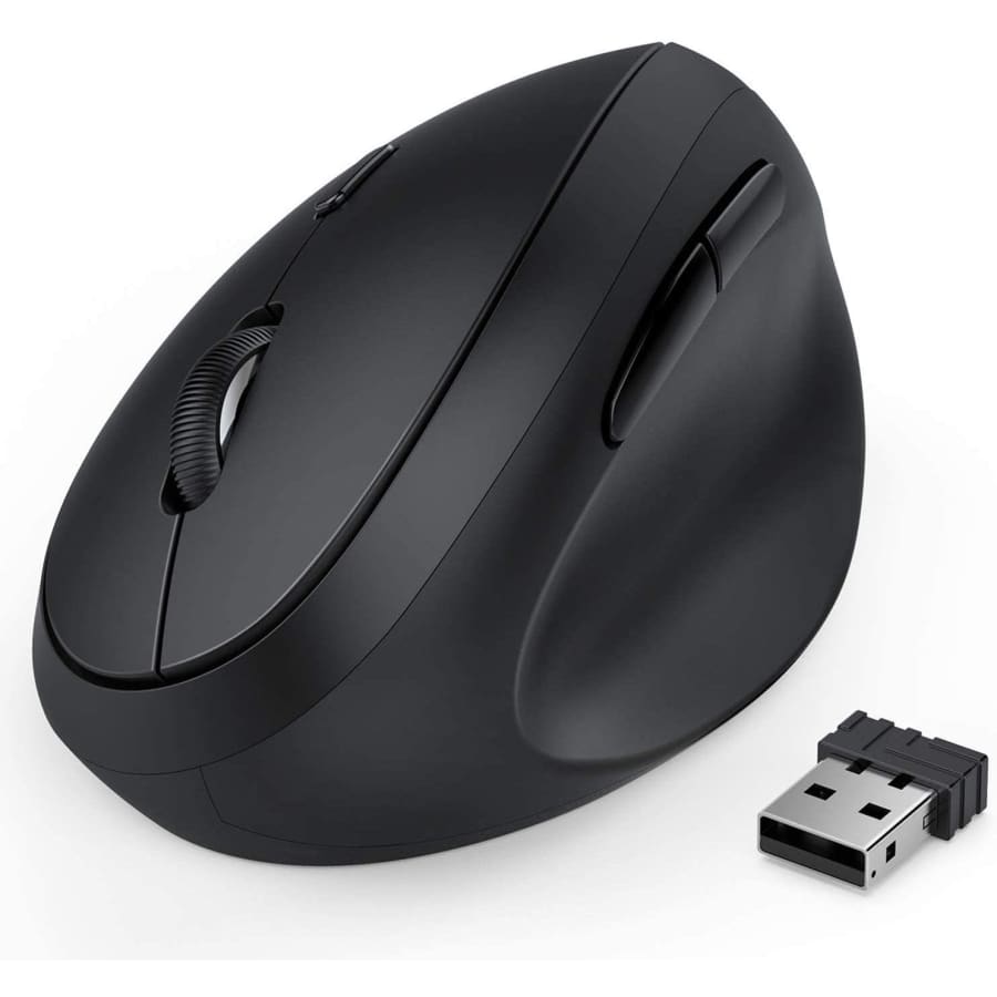 Jelly Comb Wireless Ergonomic Vertical Mouse for $13 Jelly Comb Wireless Ergonomic Vertical Mouse for $13