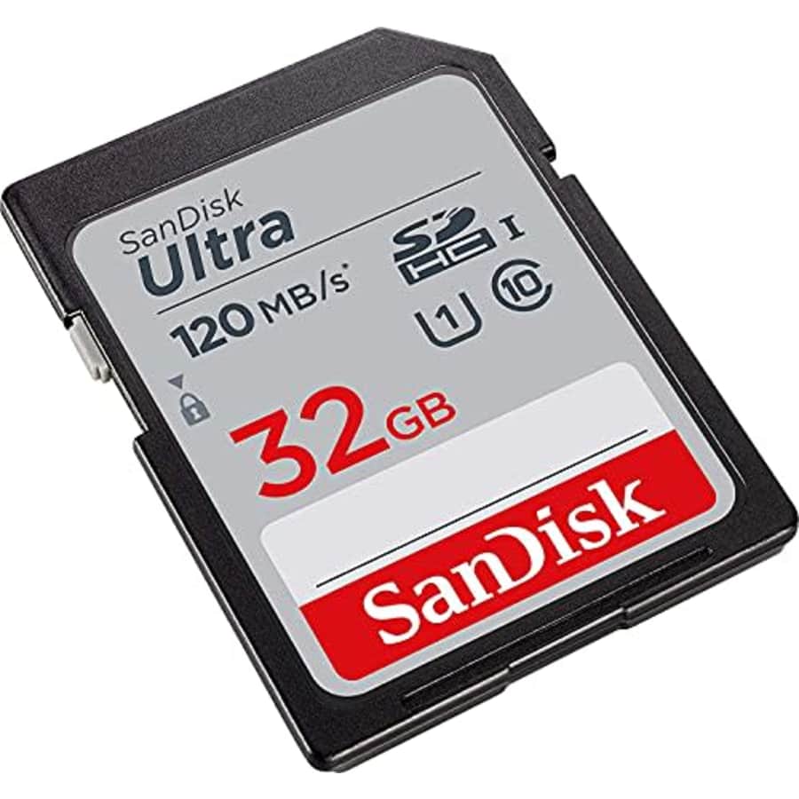 SanDisk 32GB SD Ultra Memory Card Works with Panasonic Lumix DC-LX100 II, DMC-FZ1000, DC-FZ1000 II for $7 SanDisk 32GB SD Ultra Memory Card Works with Panasonic Lumix DC-LX100 II, DMC-FZ1000, DC-FZ1000 II for $7