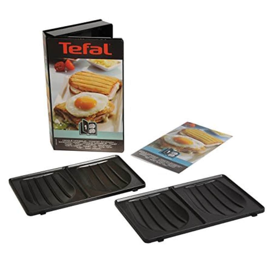 T-Fal TefaL XA800112 XA 8001 Snack Collection Toasted Sandwich Maker Non Stick Plates Set, Black for $48 T-Fal TefaL XA800112 XA 8001 Snack Collection Toasted Sandwich Maker Non Stick Plates Set, Black for $48