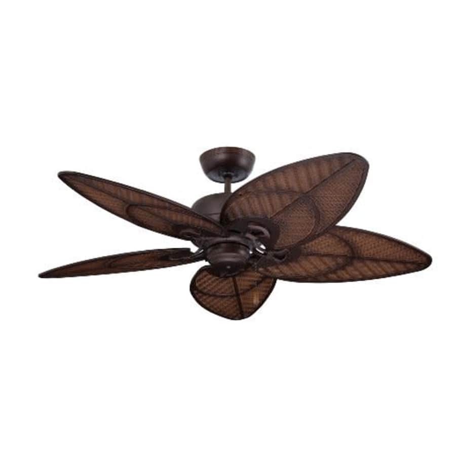 Emerson Ceiling Fans CF621VNB Batalie Breeze 52-Inch Indoor Outdoor Ceiling Fan, Wet Rated, Light for $389