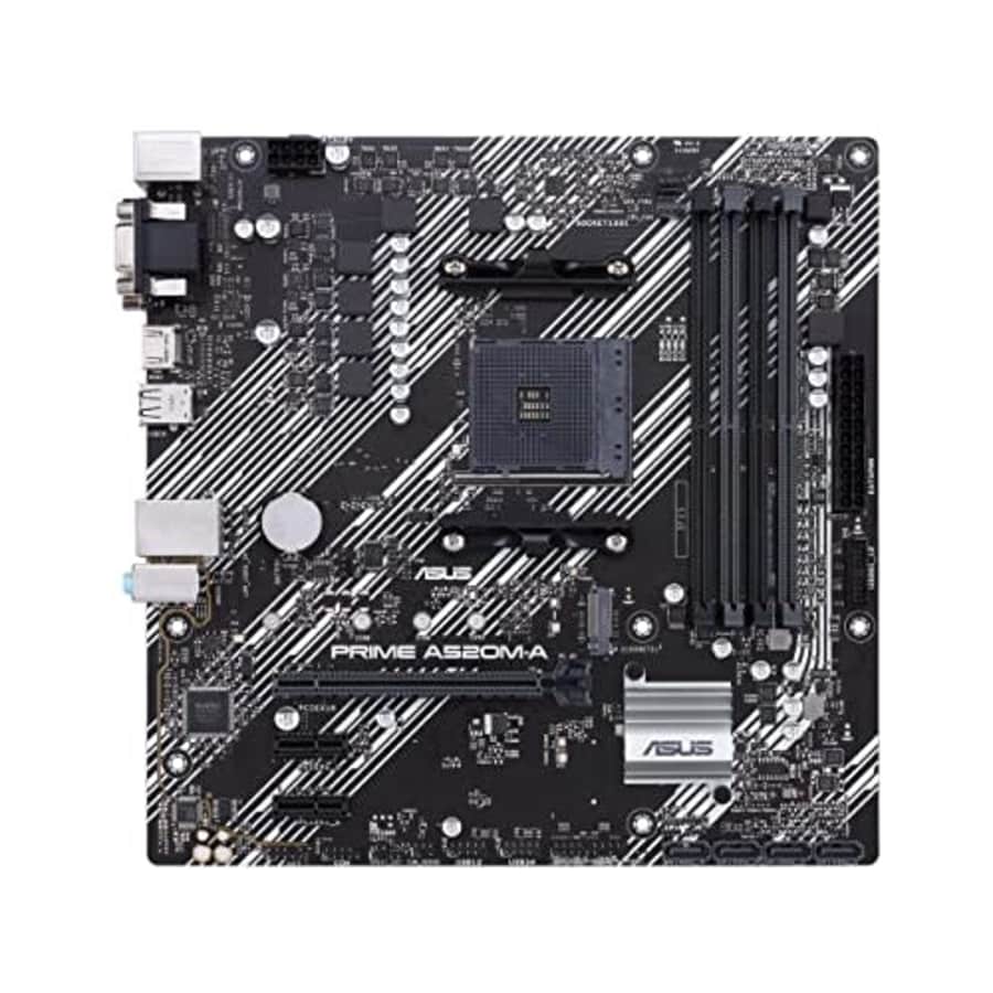 Asus Prime A520M-A/CSM Desktop Motherboard - AMD Chipset - Socket AM4 - Micro ATX for $119