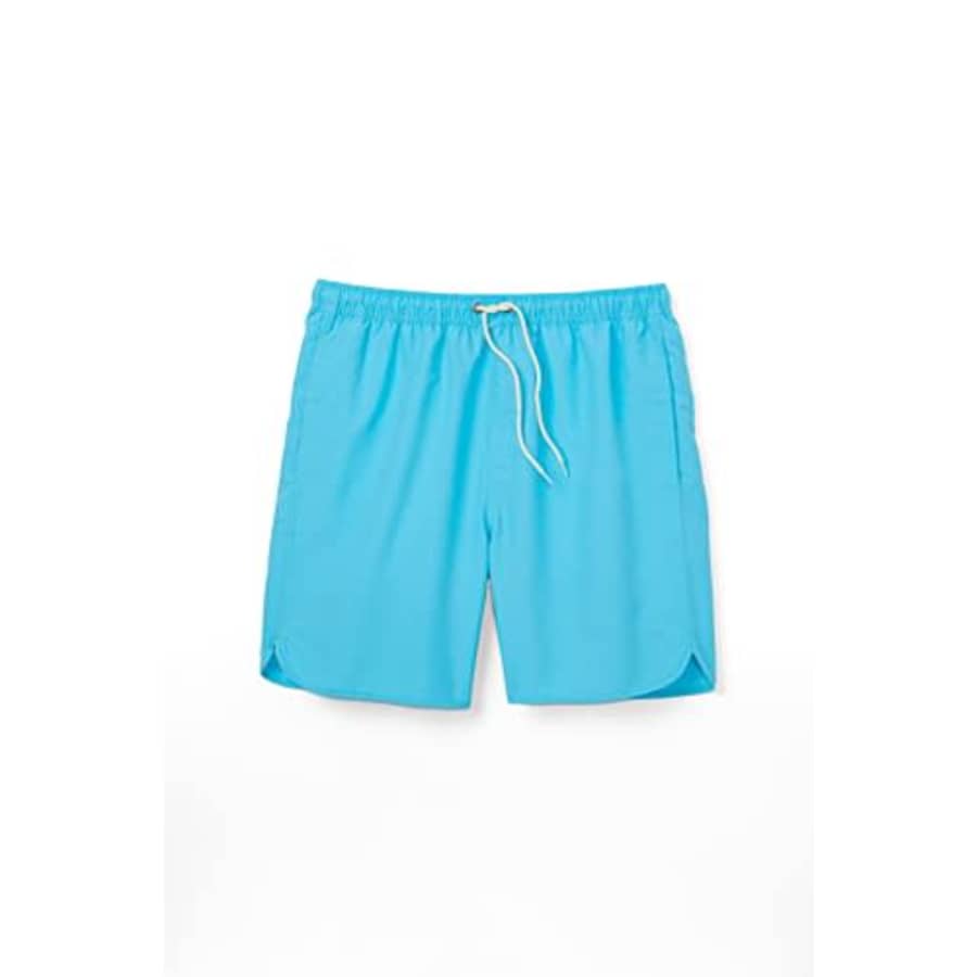Catalina Men's 7" Swim Trunks Aqua for $8