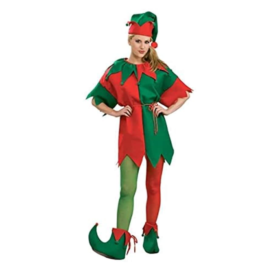 Rubie's womens Elf 4-piece Set Adult Sized Costumes, As Shown, One Size US for $45 Rubie's womens Elf 4-piece Set Adult Sized Costumes, As Shown, One Size US for $45