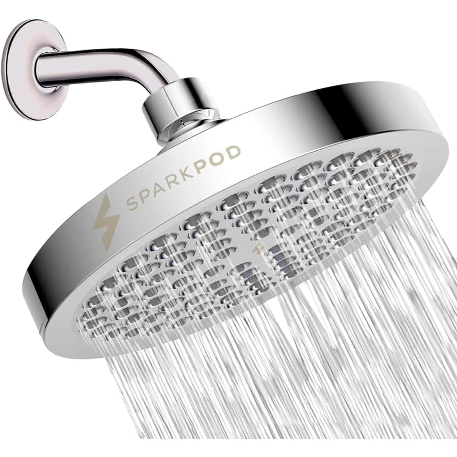 SparkPod 6" Shower Head: $24