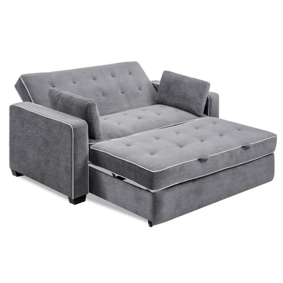 Serta Augustus Microfiber Queen-Size Convertible Sofa for $538