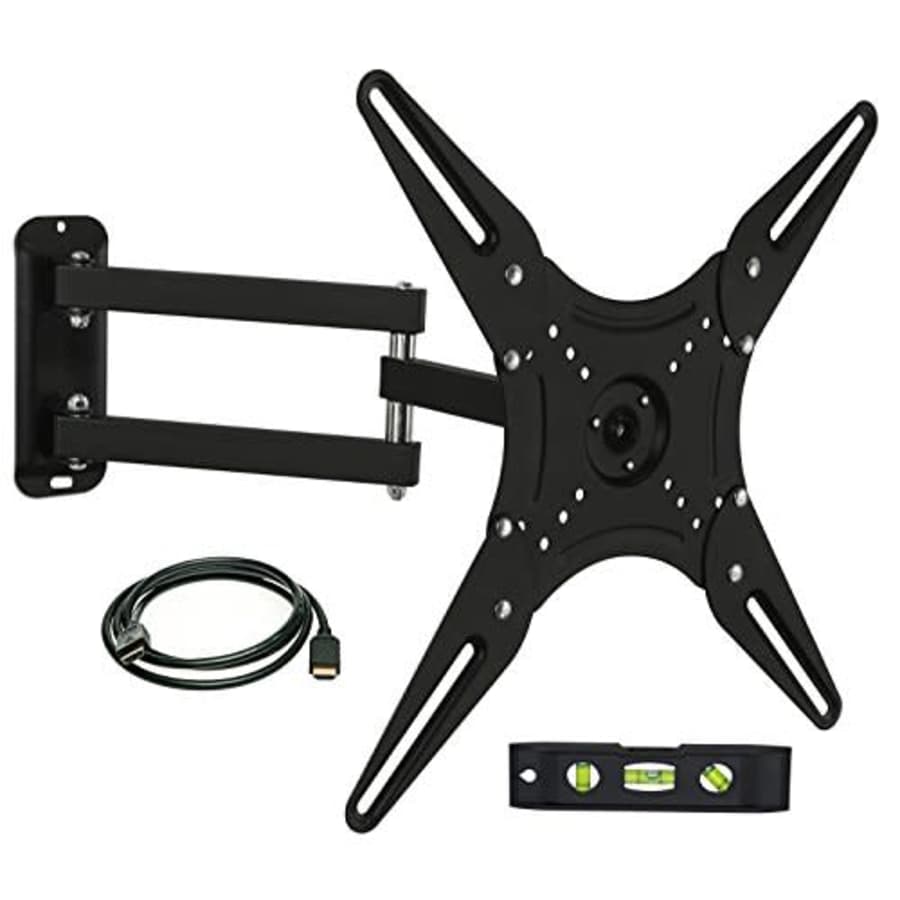 Mount-It! MI-2065L Full Motion Swivel Articulating Arm LCD, LED 4K TV Wall Mount Bracket for 23-55 for $32 Mount-It! MI-2065L Full Motion Swivel Articulating Arm LCD, LED 4K TV Wall Mount Bracket for 23-55 for $32