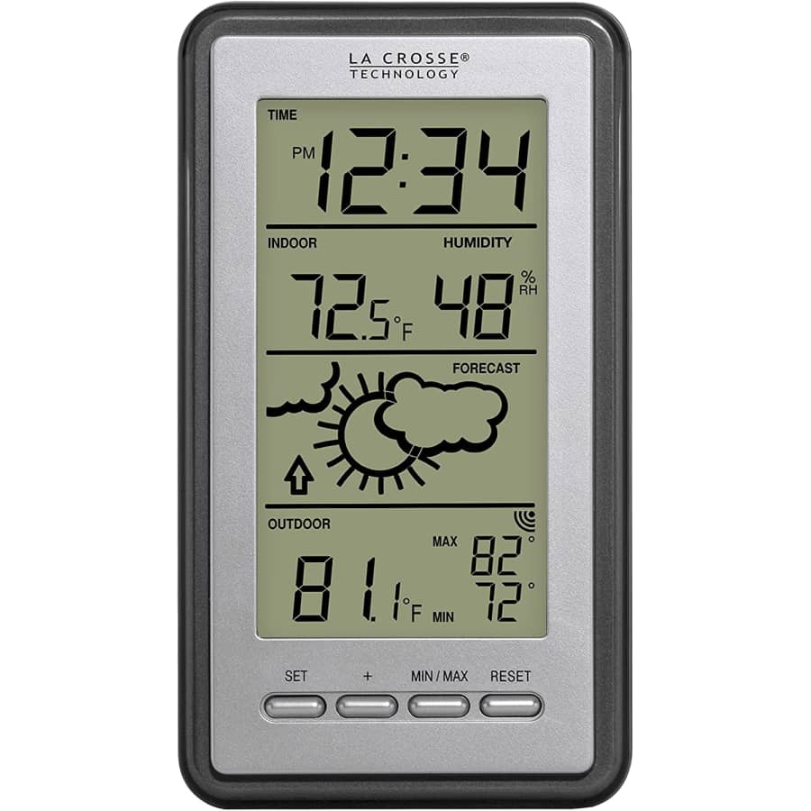 La Crosse Technology Digital Forecast Thermometer for $22 La Crosse Technology Digital Forecast Thermometer for $22