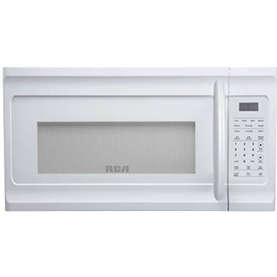 RCA RMW1630-WHITE RMW1630 1.6 Cu Ft White Over-The-Range Microwave Oven for $229 RCA RMW1630-WHITE RMW1630 1.6 Cu Ft White Over-The-Range Microwave Oven for $229