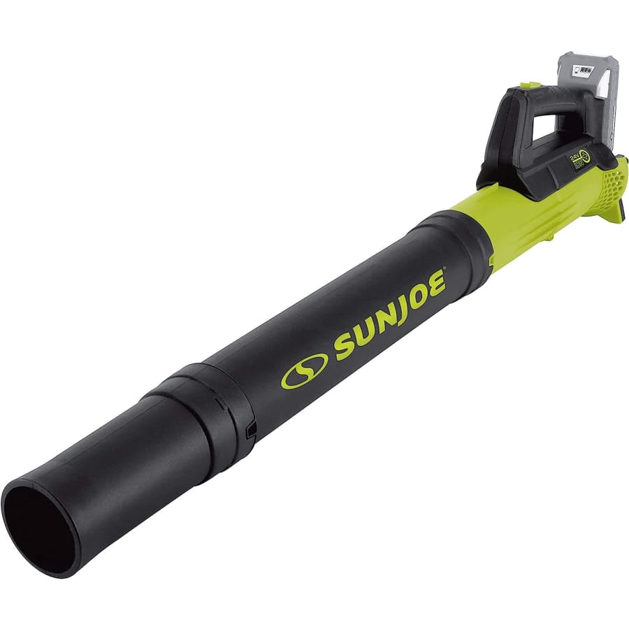 Sun Joe 24V iON+ Cordless Compact Turbine Leaf Blower: $58