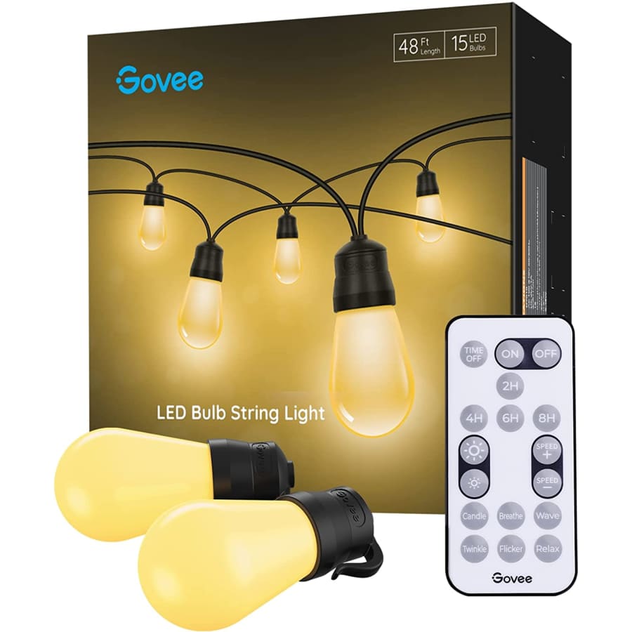 Govee 48-Foot Outdoor String Lights for $19