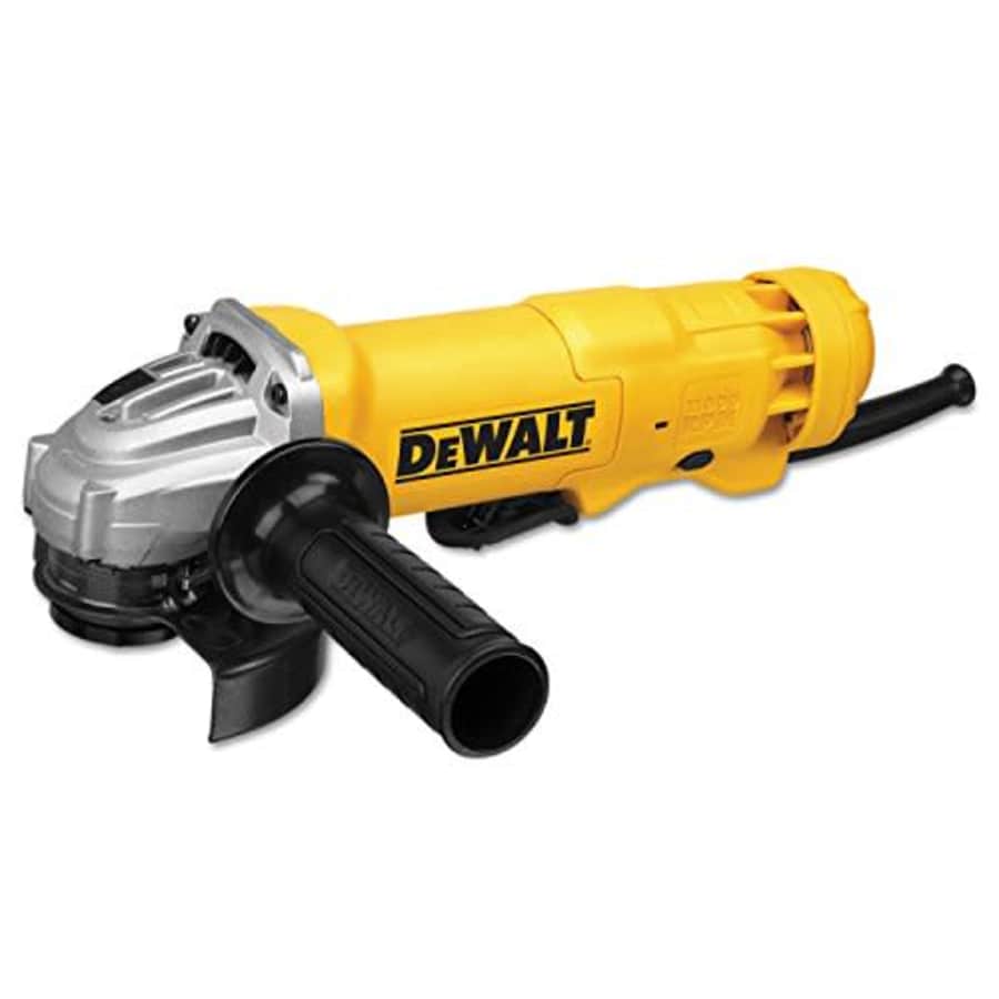 DEWALT Angle Grinder Tool, 4-1/2-Inch, Paddle Switch with No Lock, 11-Amp (DWE402N) for $89