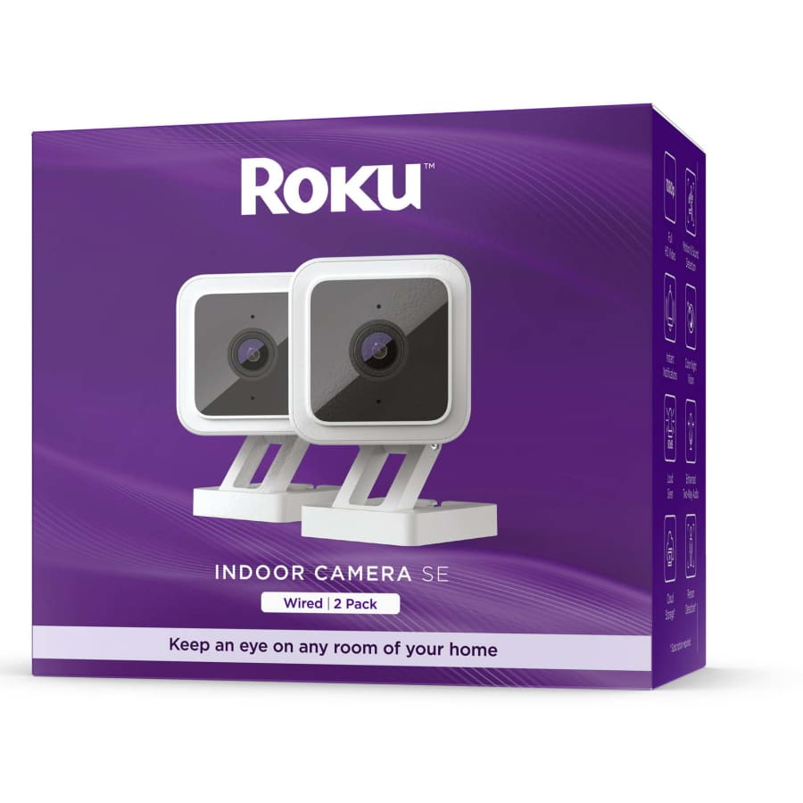 Roku Smart Home Indoor Camera SE 2-Pack for $49