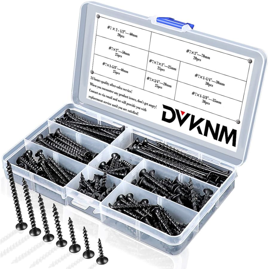 DVKNM 200-pc. Drywall Screw Assortment for $10 DVKNM 200-pc. Drywall Screw Assortment for $10
