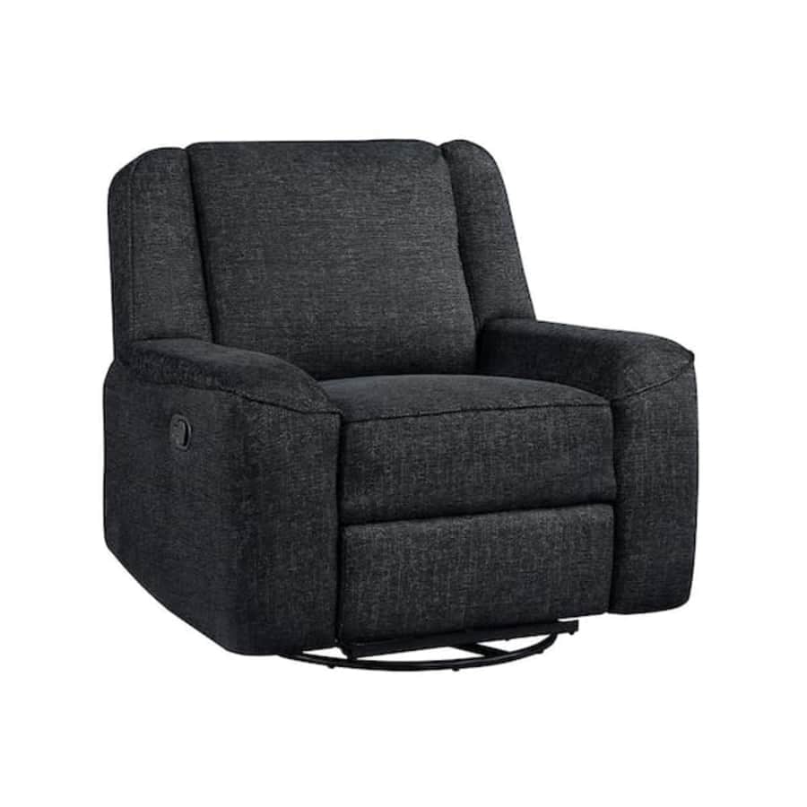 Selles Chenille Swivel Recliner for $328