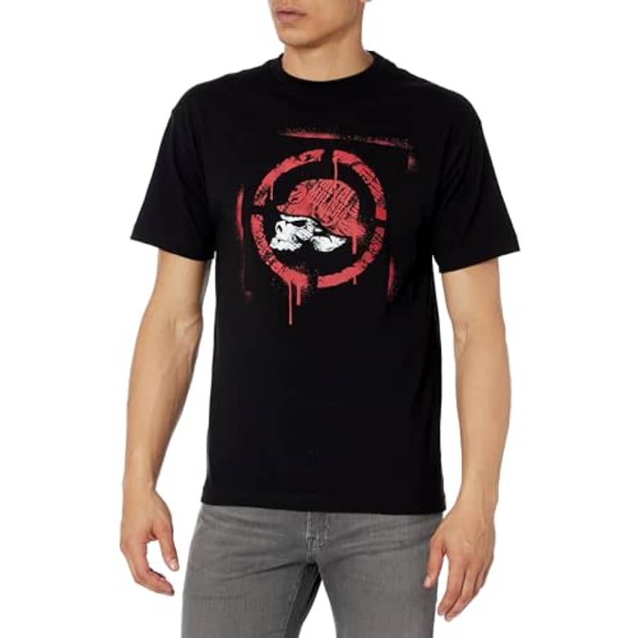 Metal Mulisha Men's Stencil T-Shirt, BLACK for $18