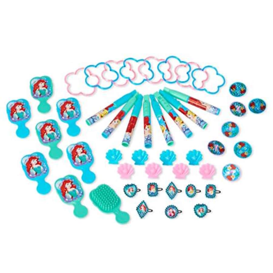 American Greetings Disney Ariel Party Supplies Mega Value Favor Pack, 48-Count for $52