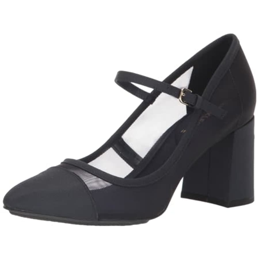 Anne Klein Women's Bleeker Pump, Mesh Navy, 9 for $55