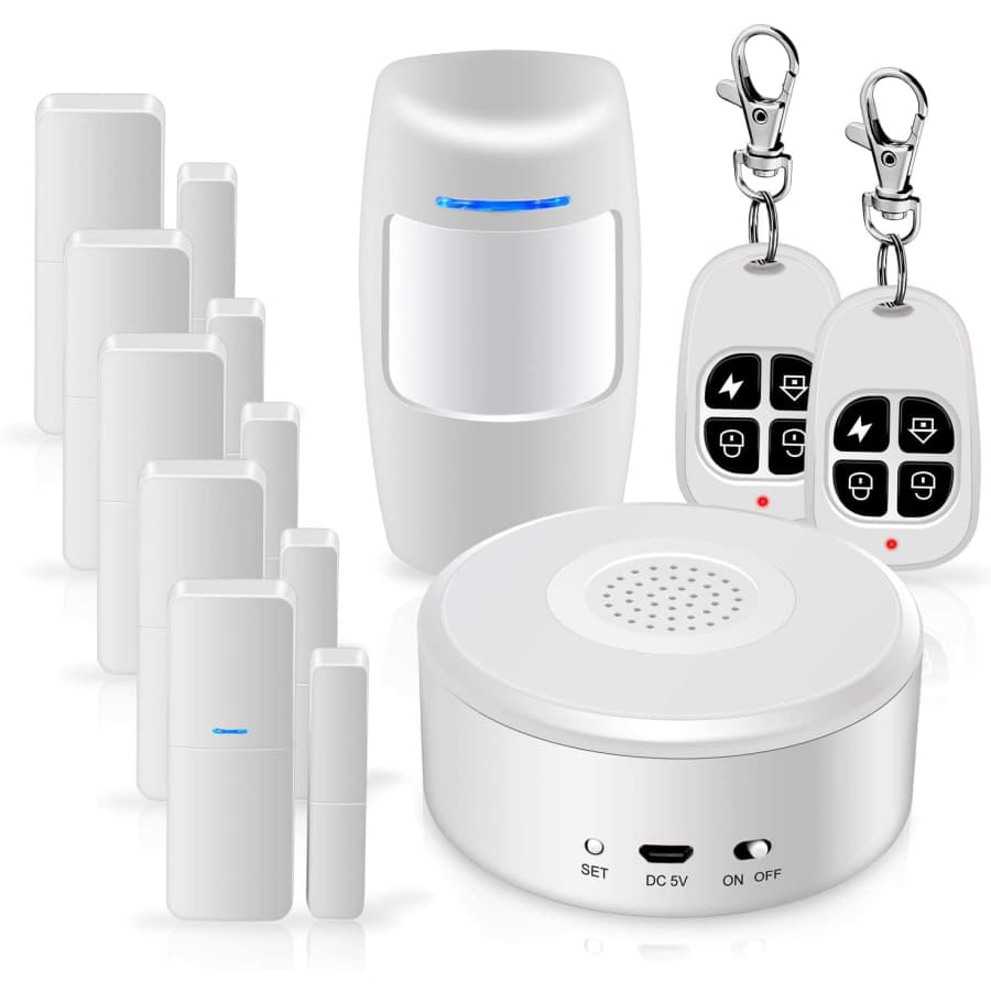 SKK 9-Piece WiFi Home Security System for $49 SKK 9-Piece WiFi Home Security System for $49
