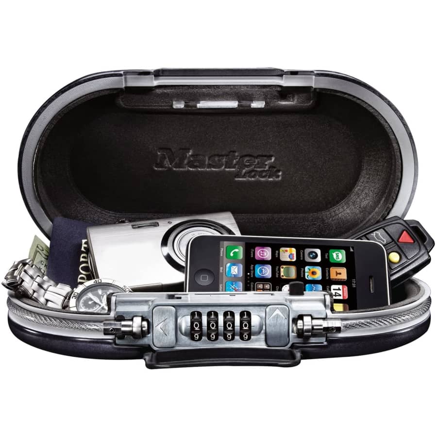 Master Lock Set Your Own Combination Portable Safe for $19 Master Lock Set Your Own Combination Portable Safe for $19