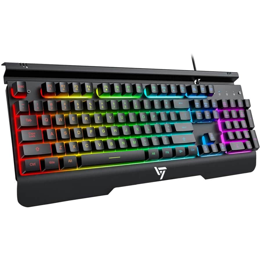 VicTsing RGB Silent Gaming Keyboard for $18 VicTsing RGB Silent Gaming Keyboard for $18