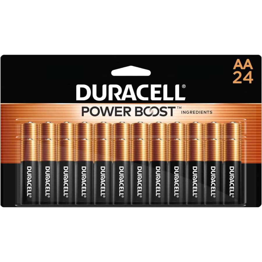 Duracell CopperTop AA Alkaline Batteries 24-Pack for $13 via Sub & Save Duracell CopperTop AA Alkaline Batteries 24-Pack for $13 via Sub & Save