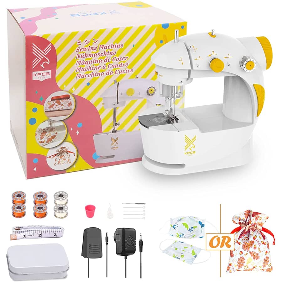 KPCB Tech Mini Sewing Machine for Beginners for $20 KPCB Tech Mini Sewing Machine for Beginners for $20