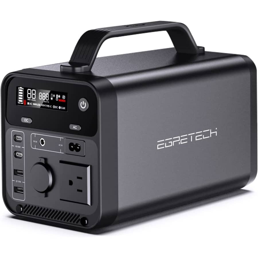 Egretech Sonic 600W Portable Power Station for $349 Egretech Sonic 600W Portable Power Station for $349