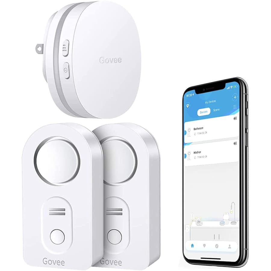 Govee WiFi Water Sensor 2-Pack for $40