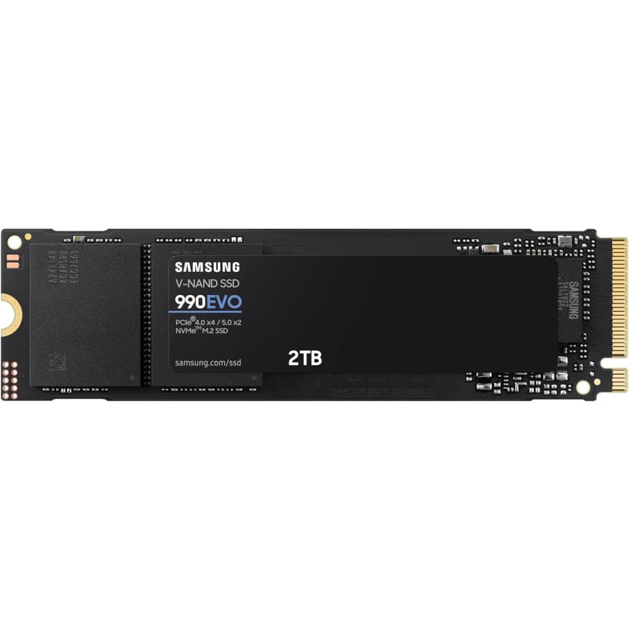 Samsung 990 EVO 2TB NVMe M.2 SSD: $120 Samsung 990 EVO 2TB NVMe M.2 SSD: $120