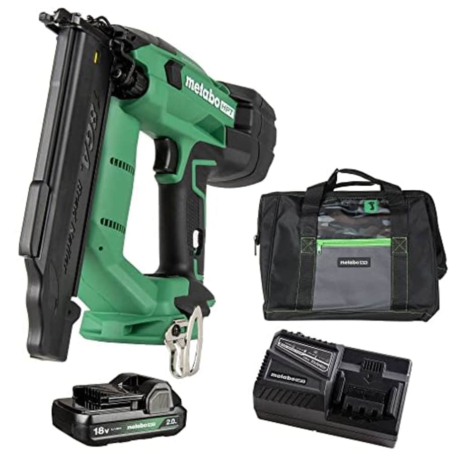 Metabo HPT 18V MultiVolt Cordless 18 Gauge Brad Nailer Kit | Includes 1-18V, 2.0 Ah Lithium Ion for $199 Metabo HPT 18V MultiVolt Cordless 18 Gauge Brad Nailer Kit | Includes 1-18V, 2.0 Ah Lithium Ion for $199