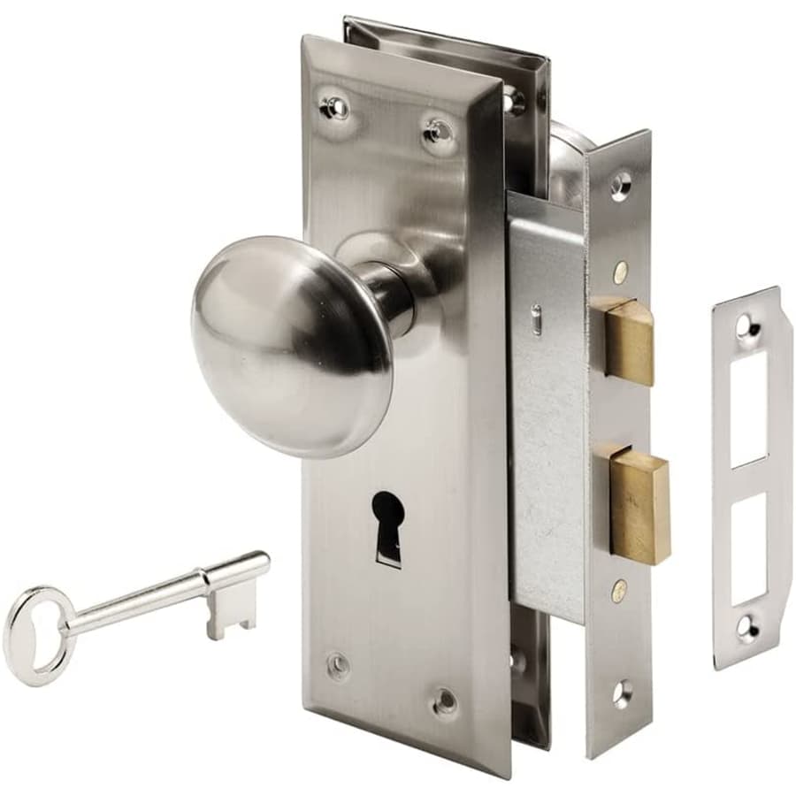 Prime-Line Keyed Mortise Lock Set: $19.84