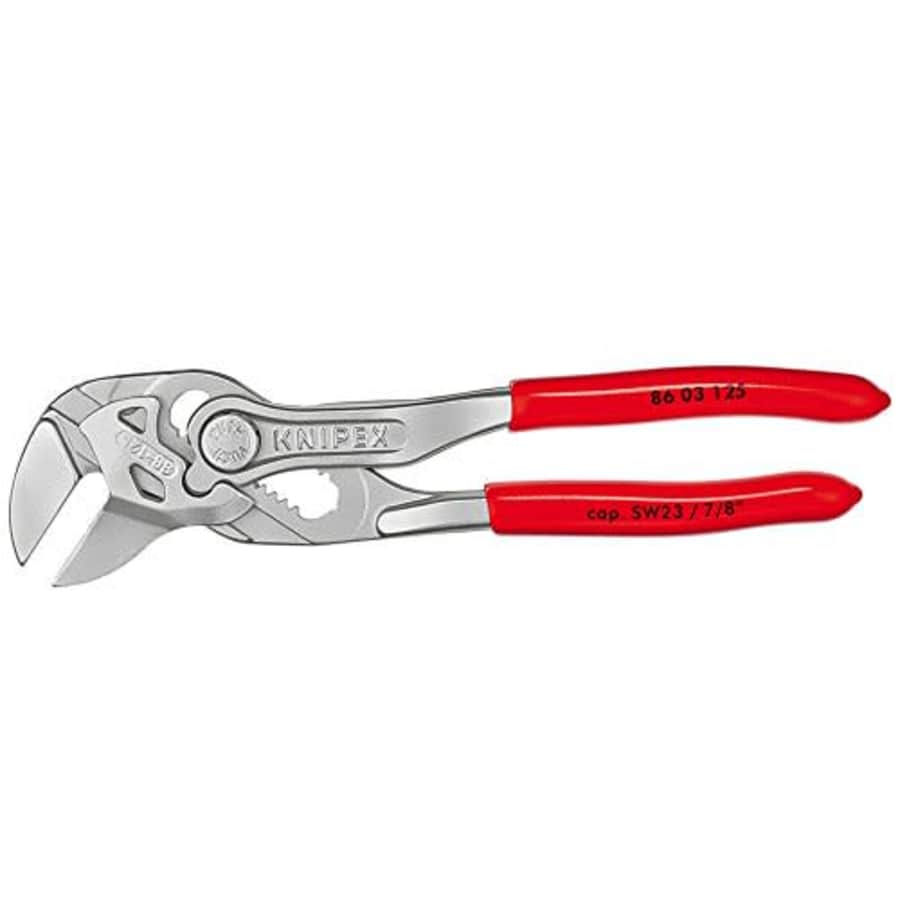 KNIPEX Tools - Mini Pliers Wrench, Chrome (8603125SBA) for $52 KNIPEX Tools - Mini Pliers Wrench, Chrome (8603125SBA) for $52