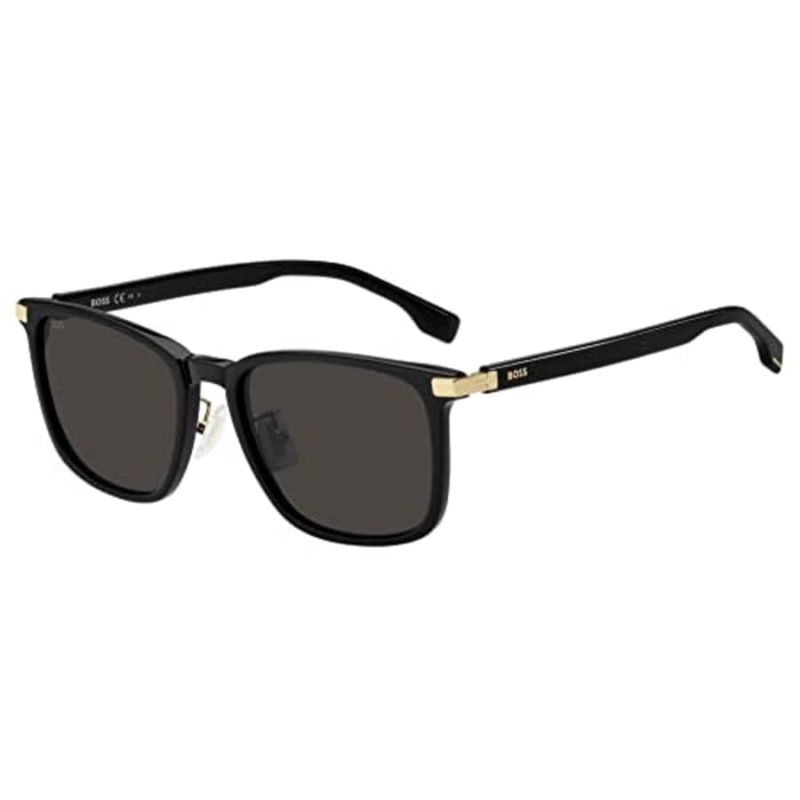 Hugo Boss BOSS 1406/F/SK Black Gold/Grey 57/20/145 men Sunglasses for $90