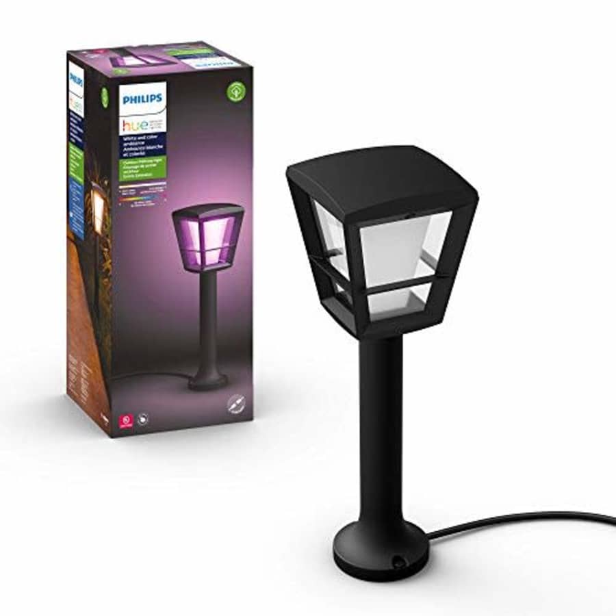 Philips Hue White & Color Ambiance Econic Outdoor Smart Pathway light Extension(Hue Hub & Base Kit for $125 Philips Hue White & Color Ambiance Econic Outdoor Smart Pathway light Extension(Hue Hub & Base Kit for $125