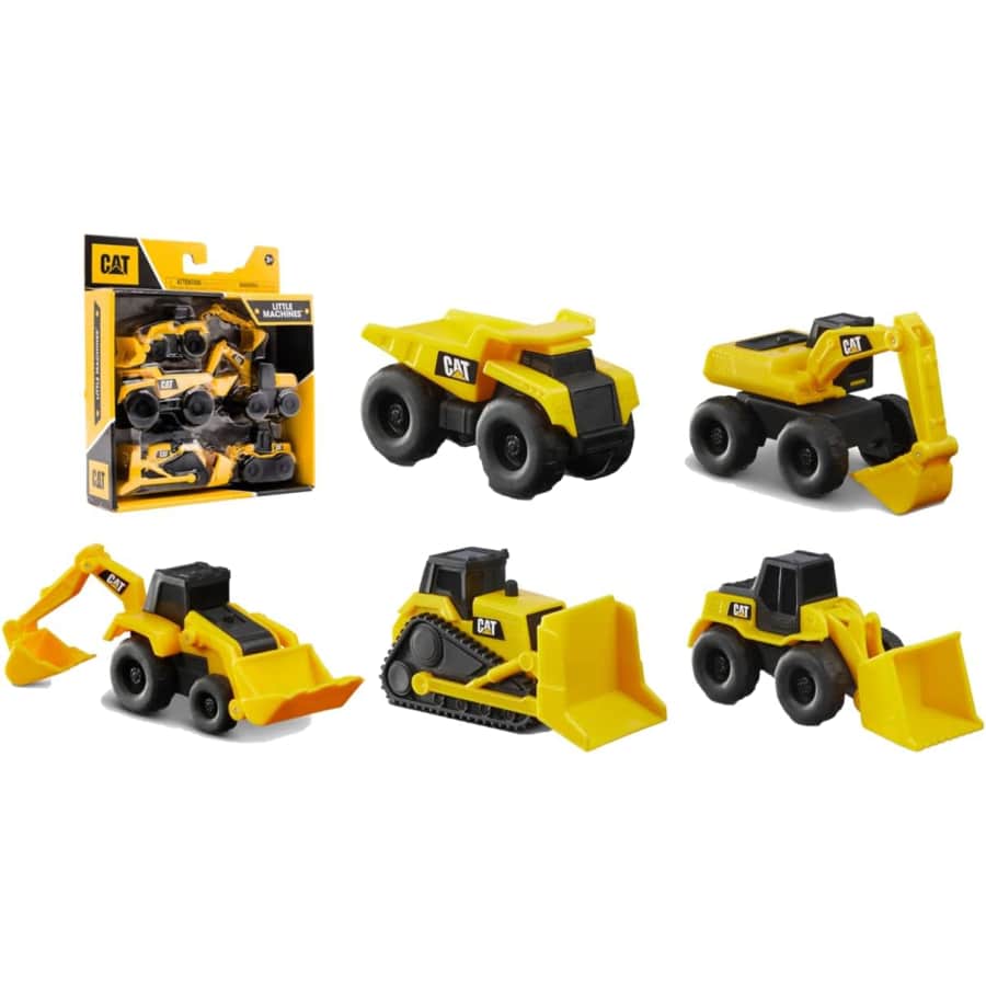 Caterpillar CAT Construction Little Machines 5-Pack: $4.72 via Sub & Save Caterpillar CAT Construction Little Machines 5-Pack: $4.72 via Sub & Save