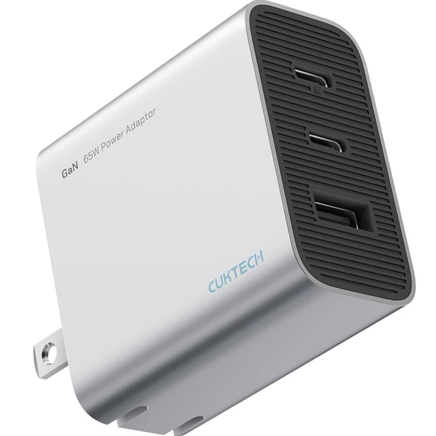 Cuktech 65W USB-C GaN III Fast Charger for $33