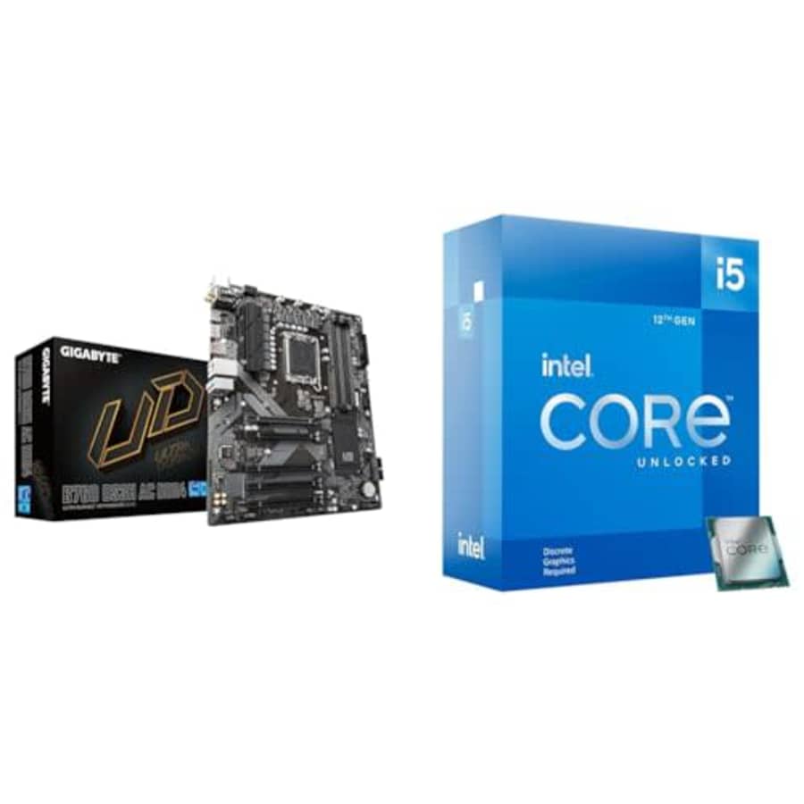 GIGABYTE B760 DS3H AC DDR4 (LGA 1700/ Intel/ B760/ ATX/ DDR4/ M.2/ PCIe 4.0 & Intel Core i5-12600KF for $260 GIGABYTE B760 DS3H AC DDR4 (LGA 1700/ Intel/ B760/ ATX/ DDR4/ M.2/ PCIe 4.0 & Intel Core i5-12600KF for $260