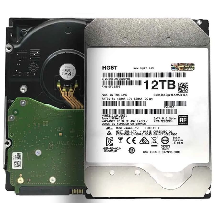 Refurb HGST Ultrastar DC HC520 12TB SATA 6Gb 256MB 3.5" Enterprise HDD: $79.99