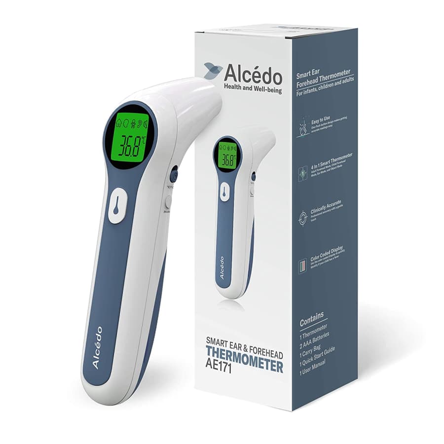 Alcedo Forehead and Ear Thermometer for $25