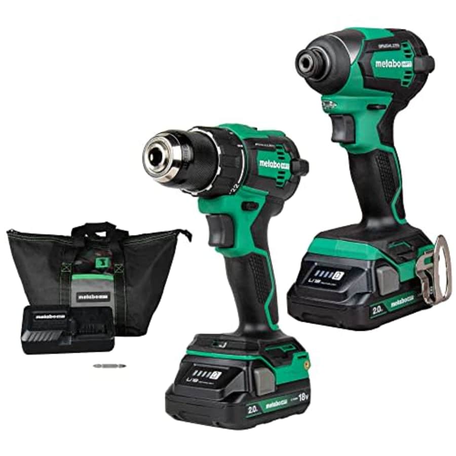 Metabo HPT 18V MultiVolt Cordless Brushless Driver Drill & Impact Driver Combo Kit | Includes 2-18V for $224 Metabo HPT 18V MultiVolt Cordless Brushless Driver Drill & Impact Driver Combo Kit | Includes 2-18V for $224