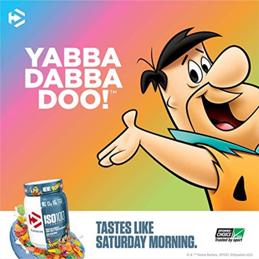 Dymatize ISO100 Hydrolyzed Protein Powder, 100% Whey Isolate Protein, 25g of Protein, 5.5g BCAAs, for $44 Dymatize ISO100 Hydrolyzed Protein Powder, 100% Whey Isolate Protein, 25g of Protein, 5.5g BCAAs, for $44