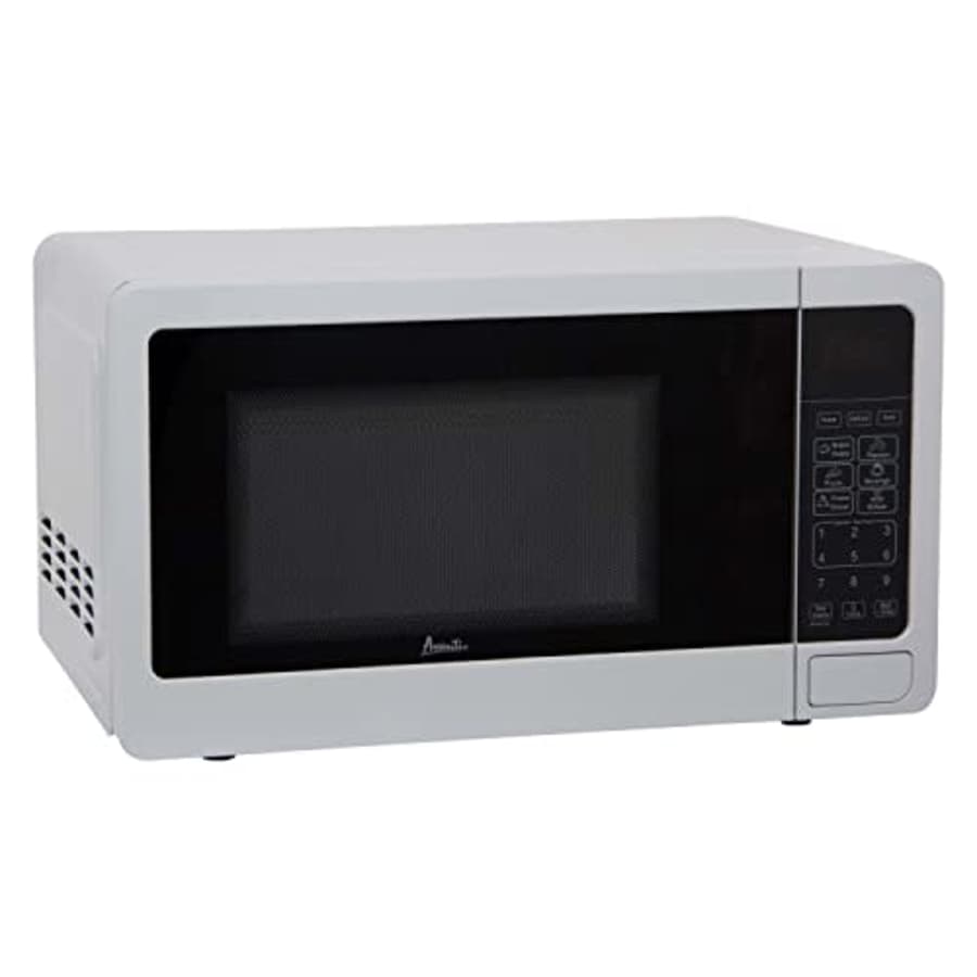 Avanti MT7V0W Microwave Oven 700-Watts Compact with 6 Pre Cooking Settings, Speed Defrost, for $80