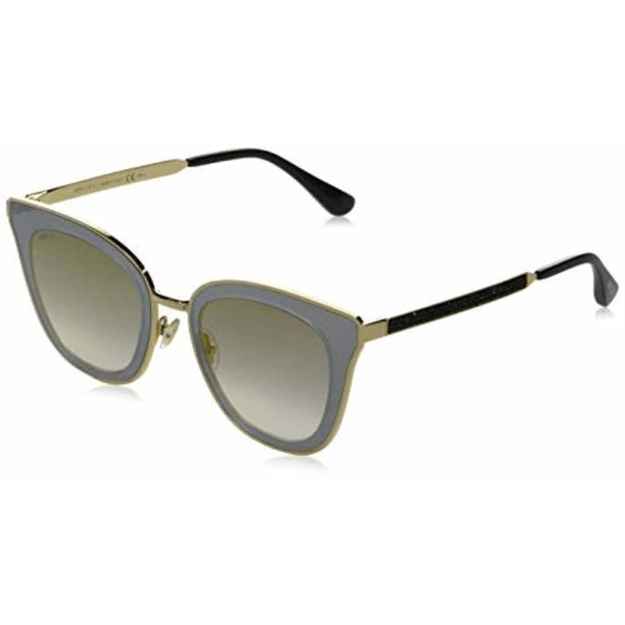 Jimmy Choo LORY/S 2M2 Black/Gold LORY/S Square Sunglasses Lens Category 2 Len for $229