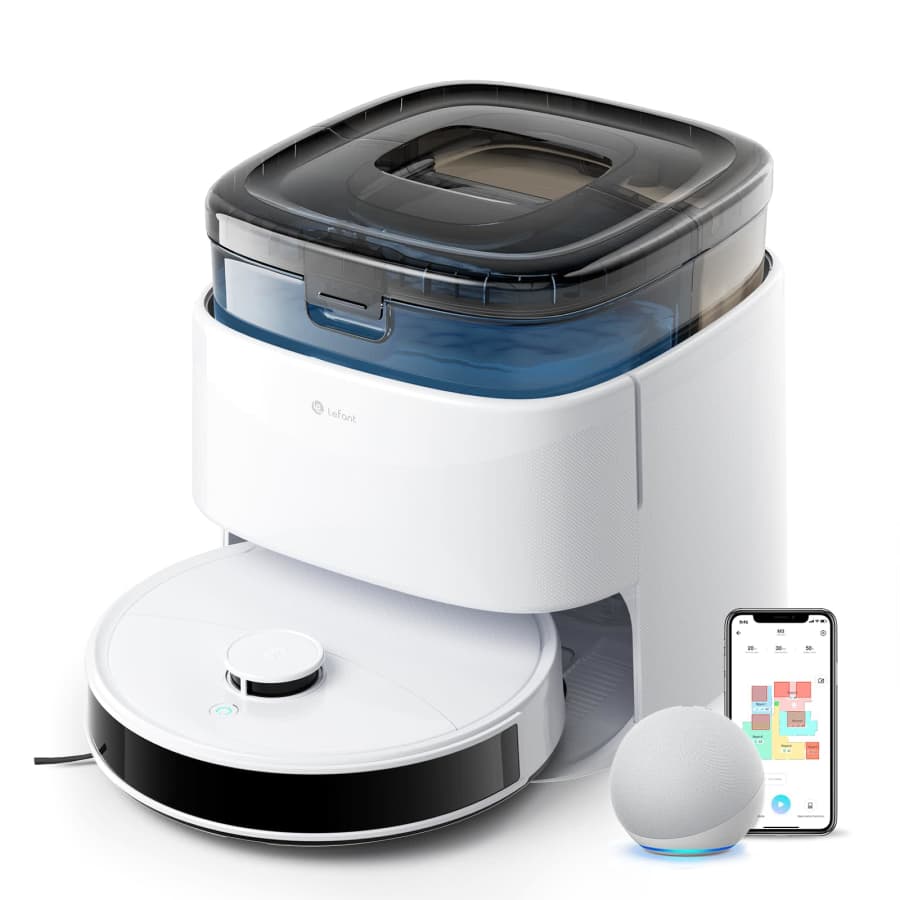 Lefant M3 12,000Pa Robot Mop & Vacuum: $284.99