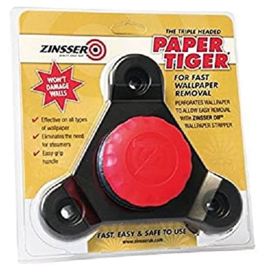 Zinsser Paper Tiger Free-Floating Self-Aligning Triple Head Wallpaper Remover Tool for $23