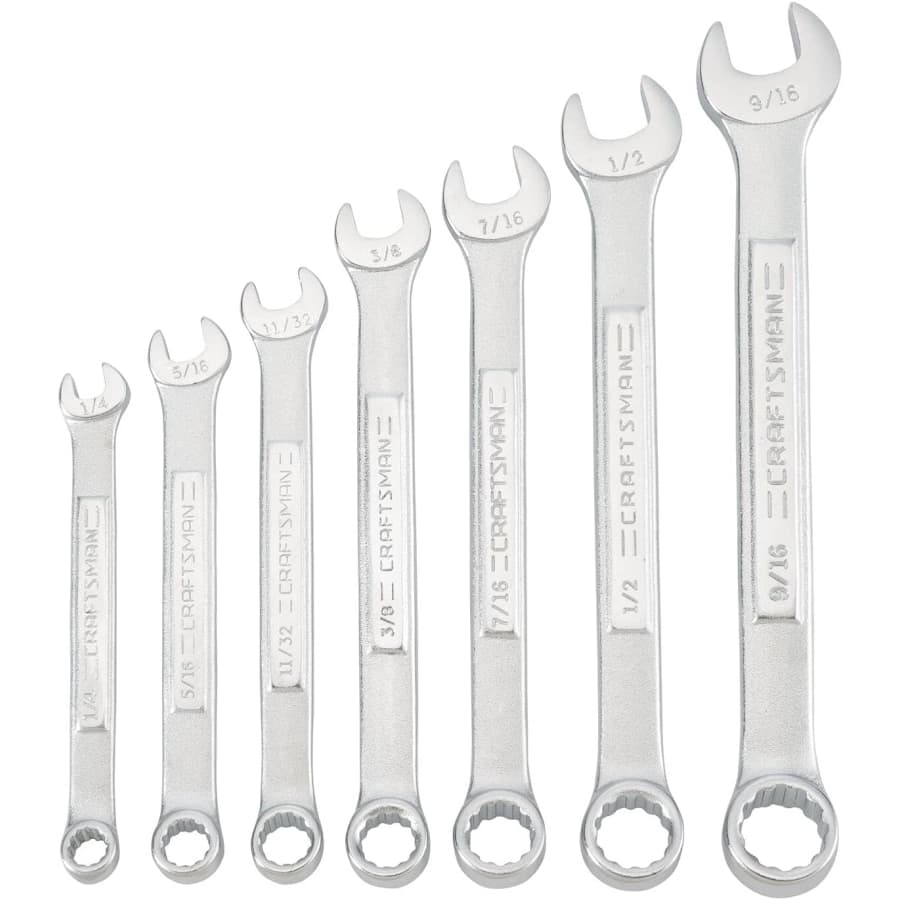 Craftsman 7-Piece SAE Wrench Set for $15 Craftsman 7-Piece SAE Wrench Set for $15