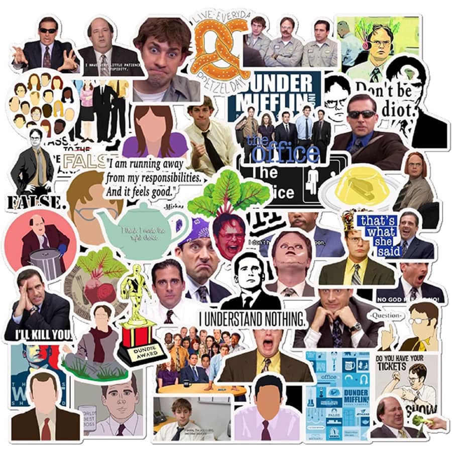 The Office 50-Count Stickers Pack for $6