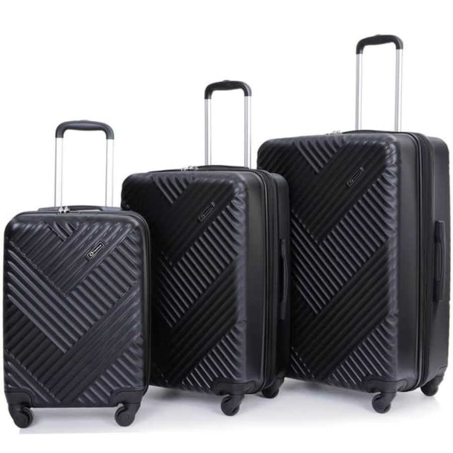 Travelhouse 3-Piece Expandable Hardside Luggage Set for $90 Travelhouse 3-Piece Expandable Hardside Luggage Set for $90
