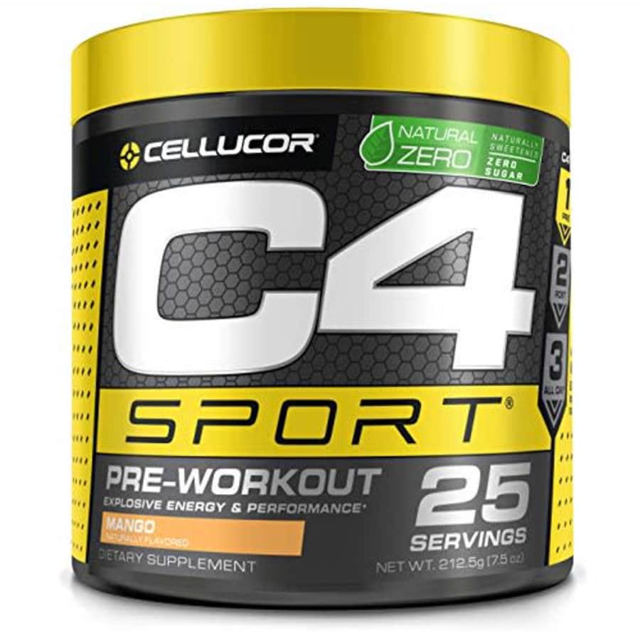 Cellucor C4 Sport Pre Workout Powder - Pre Workout Energy with 3g Creatine Monohydrate + 135mg Caffeine and for $22 Cellucor C4 Sport Pre Workout Powder - Pre Workout Energy with 3g Creatine Monohydrate + 135mg Caffeine and for $22
